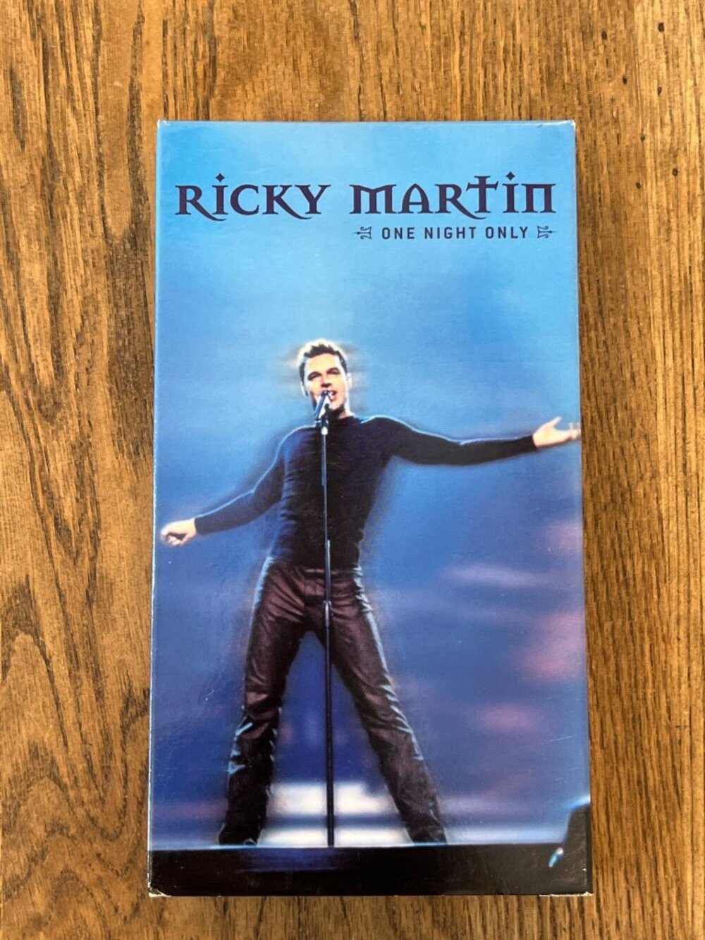 Ricky Martin One Night Only VHS Live Concert Edition Pre-Owned